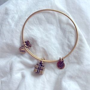 Alex and Ani present charm bracelet